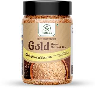 Fultras Gold Brown Rice - Perfectly Fluffy, Aromatic, and Packed with Nutty Goodness Brown Basmati Rice (Long Grain, Raw)