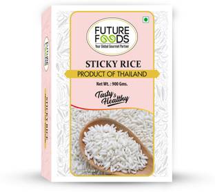 Future Foods Sticky Rice, Glutinous Rice, Mango Rice, pack of 1 - 900 grams Raw Rice (Full Grain, Raw)