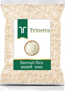 Trinetra Basmati Rice 400Gm (Pack Of 1) Long Rice / Chawal (400 g) Basmati Rice (Long Grain, Raw)
