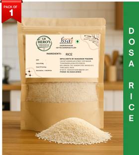 SEAKARAN TRADERS GBHERO'S DOSA RICE 1 KG Dosa Rice (Mini Broken Grain, Raw)