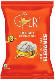 Gauri Delight Basmati Rice 1 Kg Basmati Rice (Unpolished)