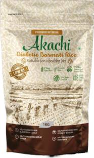 Akachi Basmati Diabetic Rice | Sugar-free| Low GI Basmati Rice (Long Grain, Raw)