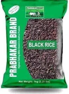 Prabhakar Brand Unpollished Black Black Rice (Full Grain, Unpolished)
