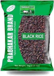 Prabhakar Brand Black Rice  Black Everyday Rice (Medium Grain, Unpolished)