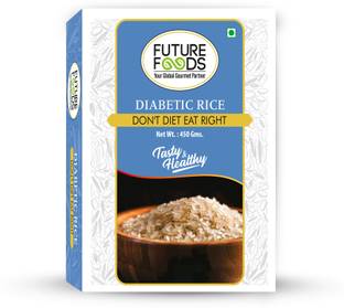 Future Foods Premium Diabetic Rice | Sugar Free |Promotes Stable Blood Sugar Levels Raw Rice (Long Grain, Raw)