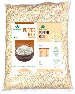 Rens Farms Premium Puffed Rice Muri Murmura-Puffed Rice Salted Puffed Rice (Full Grain, Parboiled)
