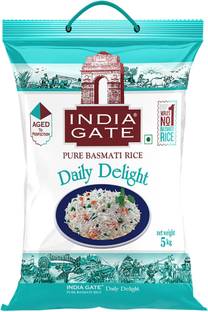 INDIA GATE Daily Delight Raw and Aged Broken Rice Basmati Rice