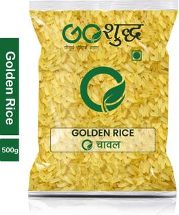 Goshudh Golden Rice (Sella Basmati Rice)- 500gm Pack Yellow Basmati Rice (Long Grain, Raw)