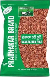 Prabhakar Brand Navara Rice Red Everyday Rice (Medium Grain, Unpolished)