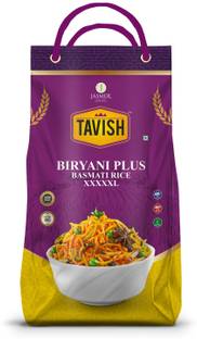 Tavish LONG GRAIN BRIYANI PLUS Basmati Rice (Full Grain, Steam)