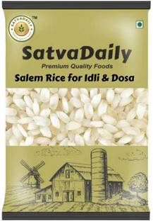 SatvaDaily Idli and Dosa Rice 500g /Salem Rice for Idli and Dosa Idli Rice (Full Grain)