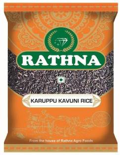 RATHNA AGRO FOODS KARUPPU KAVUNI (BLACK RICE) Black Black Rice (Long Grain, Unpolished)