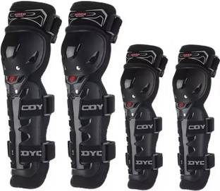Taveesa Elbow Guard, Knee Guard Free Black