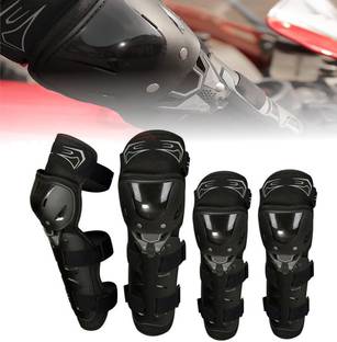 ASRYD Knee Guard, Elbow Guard, Shin Guard Free Black
