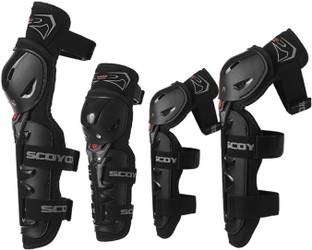 aksmit Elbow Guard, Knee Guard Free Black