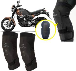 AUTO PEARL Elbow Guard, Knee Guard, Shin Guard Free Black
