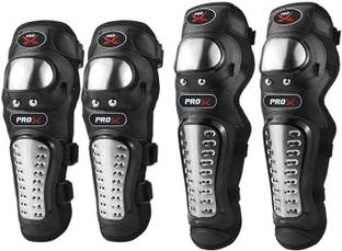 AutoPowerz Knee & Elbow Protective Guard Knee Guard, Elbow Guard Free Black