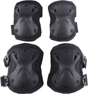 ZIGLY Knee Guard, Elbow Guard Free Black