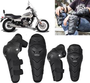 AUTO PEARL Protective Elbow Guard/Knee and Shin Guards, Skating for Avenger 220Cruise Elbow Guard, Knee Guard, Shin Guard Free Black