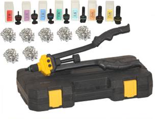 Digital Craft Semi-Automatic Nut/Thread Blind Rivet Tool with M3-M12 Sizes Durable Rivet Gun Heavy Duty Slow Hitting Rivet Gun
