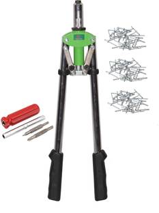 Digital Craft Manual Rivet Gun Industrial Grade Riveter JM 20",4 In 1 Screw Driver Medium Duty Fast Hitting Rivet Gun