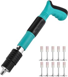 PYU ENJOY SHOPPING Concrete Nail Gun, Silencer Shot Nail Grab, Steel Nails Gun Heavy Duty Fast Hitting Rivet Gun