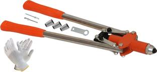 Digital Craft 18" Inch Rivet Gun Manual Double Handle Labor Saving Pull Willow Gun Heavy Automatic Rivet Tool Household DIY Tool Heavy Duty Slow Hitting Rivet Gun