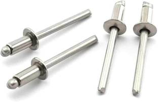 Tayash Open Type Dome Head Size 4mm x 12.7mm 5/32X1/2 Pack Of 300 Pcs Fine Blind Rivet