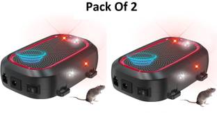 TOM7 Ultrasonic Rat & Pest Repeller Electronic Rodent Repellent with LED Lights Ultrasonic Rodent Repellant