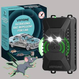 VRPRIME Ultrasonic Rat Repellent for Cars & Trucks | Protects Wires & Engine Parts Ultrasonic Rodent Repellant