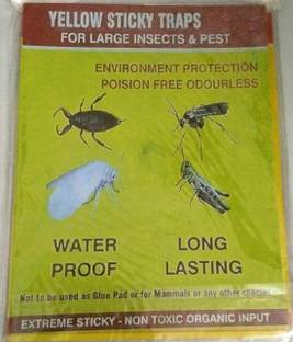 Akmal Trap for Lizard, Coackroach, Mice, Bugs insects pad pack of 6 pieces Ultrasonic Rodent Repellant