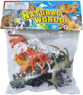 MGT big size plastic toy animals set pack of 6