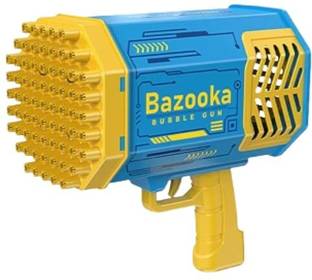 Zuuluzrs Hole Bazooka Bubble Gun for Kids- Colorful Lights