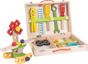 NESTA TOYS Tool Kit Set with Tool Box|Play Construction Tools Kit Toys for Kids