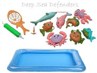 Bestie Toys Children Boy, Girl Magnetic Rod Net Fishing Toys Suit Fishing Game Set