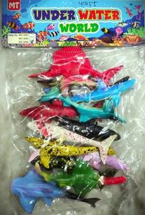 PIXPLAY Under Water World Fish Toys For Kids