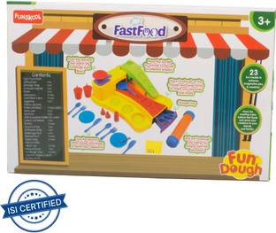 Funskool-Fundoh FAST FOOD, Create your own Fast food stand