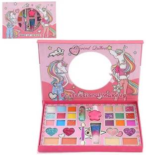 Prezzie Villa 29 in 1 Unicorn Role Play Make Up Set Game for Kids