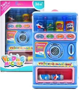 Pepstter Talking Vending Machine Beverage Electronic Drinks Toy Learning Toys Pack of 1
