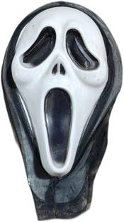 Kkalakriti 3Pcs Halloween Scray Ghostface Mask Horror Full Head Ghost Face Mask