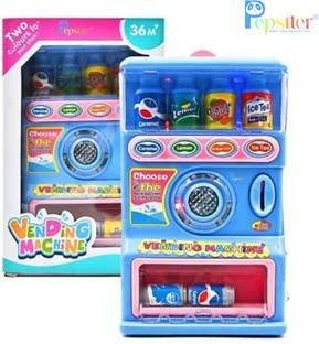 Pepstter Fully Functional Talking Vending Machine Toy For Kids Random Color Pack Of 1