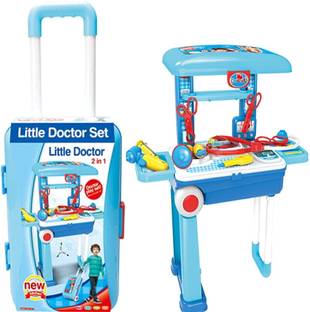 Fayme International Premium Doctor Play Set Trolley Suitcase Gift For 3-10 Year Boy And Girl Kids