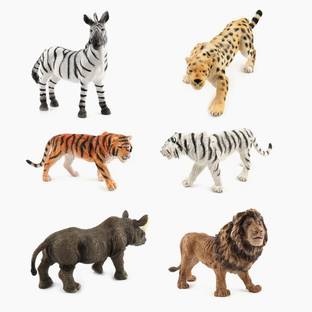 Basha mall WILD ANIMALS (6 PIECES)