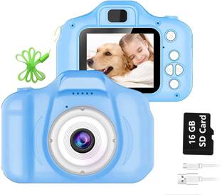 CADDLE & TOES 1080P Handy Portable Camera 2Inch Screen,Inbuilt Games for Kids With(16GBSDCard)