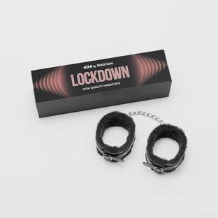 Bold Care Lockdown Handcuffs | Playful Handcuffs for Couples | Adjustable Straps