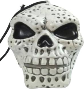 Kkalakriti 1 Pieces Halloween Skulls hanging Toy Halloween Special Decoration Skeleton Head