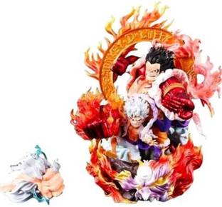 A MAGICAL HUB One Piece KC 5 Tiers Nikalfi Figure Four Emperors Straw Hat Figure Figurine