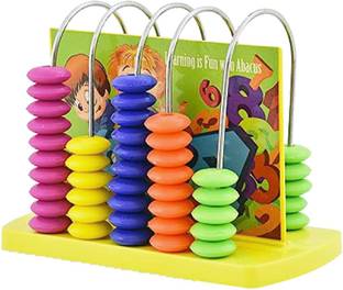 BKDT Marketing Abacus 5 Rods - Kids Early Educational Tool for Kid to Learn Maths Tool kit Toys