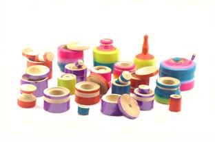 Fanciful Gifting multi colour wooden toys