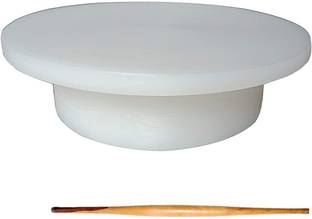 Hatanu Mall Fiber Chakla/Patla, Unbreakable Roti-Maker, Rolling-pin Board, Life time Durable Rolling Pin & Board